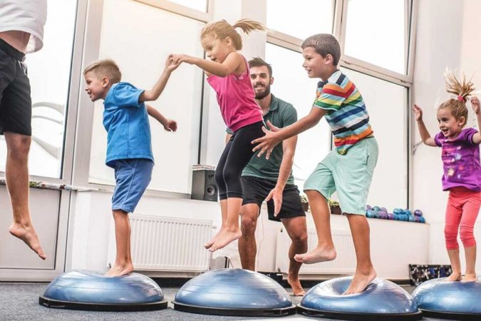 Advantages of physical activity for children